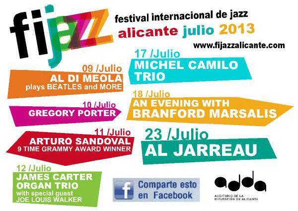 The International Jazz Festival of Alicante (FIJAZZ) Costa Blanca, Spain