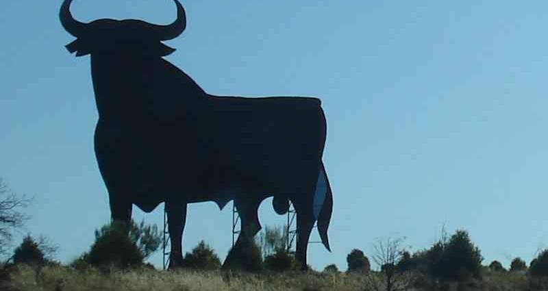 The Osborne Bull on the Costa Blanca (Spain)